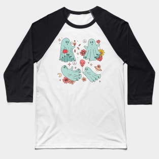 Hippie Ghosts Baseball T-Shirt